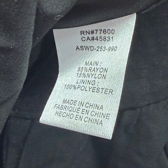 Altar’d State Women’s Black Tiered Long-Sleeve Dress With Tie Back Size M - New - Picture 8 of 11